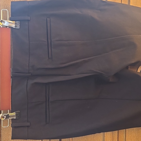 🖤 Ann Taylor Signature Black Ankle Dress Pants Size 4 Tailored Work - Picture 9 of 16